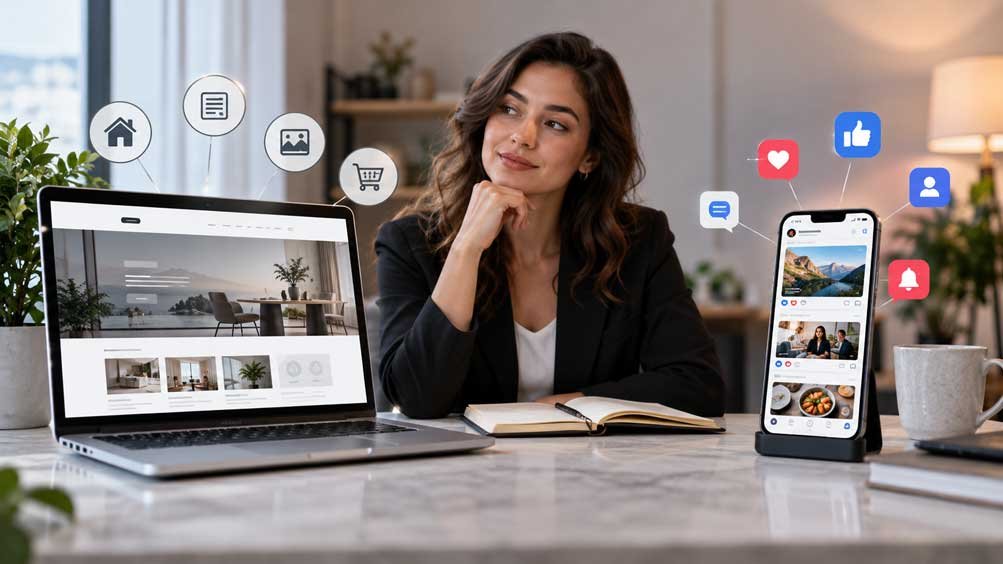 Website or Social Media for Business